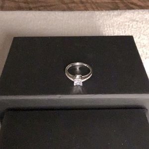 Joyce Engagement Wedding Ring Solid 925 Sterling
